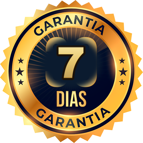 Selo de garantia incondicional de 7 dias